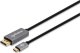System przekazu sygnału AV Manhattan 8K@60Hz USB-C na DisplayPort 1.4 kabel adapterowy 3m 1