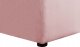 Beliani Łóżko welurowe z ławką 140 x 200 cm różowe NOYERS 10