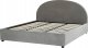 Beliani Łóżko z pojemnikiem welurowe 180 x 200 cm szare VAUCLUSE 7