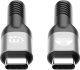 Manhattan MANHATTAN USB4 USB-C Stecker/Stecker Kabel 240W 40G 8K 1m 3