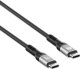 Kabel USB Manhattan USB-C - USB-C 1 m Czarny (356374) 2