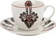 DUO Filiżanka porcelanowa 250 ml + spodek Parzenica 1