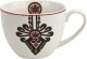 DUO Filiżanka porcelanowa 250 ml + spodek Parzenica 2