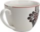 DUO Filiżanka porcelanowa 250 ml + spodek Parzenica 4