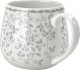 Veroni Kubek porcelanowy 440 ml baryłka Magnat Listki 2