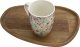 Veroni Kubek porcelanowy 360 ml Grande jasnozielony wzór 2 5