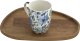 Veroni Kubek porcelanowy 340 ml Indigo biały wzór 3 4