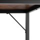 Biurko Tectake Biurko Jenkins - Drewno industrialne ciemne, rustykalne, 100 cm 3