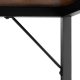 Biurko Tectake Biurko Jenkins - Drewno industrialne ciemne, rustykalne, 100 cm 7