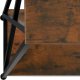 Tectake Stolik konsolowy Tacoma drewno industrialne - Drewno industrialne ciemne, rustykalne 4