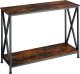 Tectake Stolik konsolowy Tacoma drewno industrialne - Drewno industrialne ciemne, rustykalne 8
