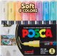 Posca Posca - PC1MC - Extra Fine Bullet Tip Pen - Soft Colors, 8 pc /Arts and Crafts 3