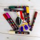 Posca Posca - PC5M - Medium Tip Pen - Deep colors, 8 pc /Arts and Crafts /Multi 3