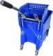Mop CleanPRO 394641 - Cleanpro Kentucky Wózek jednowiaderkowy z prasą 20L, niebieski 3