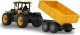 Jamara Jamara JCB Fastrac Traktor mit Kippanhänger 1:24 2,4GHz 12