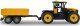 Jamara Jamara JCB Fastrac Traktor mit Kippanhänger 1:24 2,4GHz 15