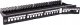 Techly Techly 368567 Patch panel na 24 moduły Keystone, 1U, Rack 19" 1