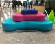 FitPAWS FitPAWS Platforma równoważna dla zwierząt Giant K9FITbone, PVC, aqua 2