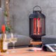 vidaXL Sunred Grzejnik stołowy Indox, 1200 W, halogenowy, czarny 7