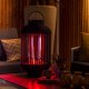vidaXL Sunred Grzejnik stołowy Indox, 1200 W, halogenowy, czarny 9