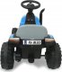 Jamara Jamara Ride-on Traktor New Holland mit Anhänger 6V  blau 6