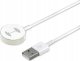 Ładowarka 3MK 4smarts VoltBeam Mini inductive charger for Apple Watch 1-8/SE with 1m USB-A cable 2.5W white/white 462330 2