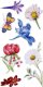Sticker BOO Naklejki Sticker BOO Kwiaty 4