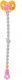 Zapf Baby born - Magic Dummy w Chain 43cm mix 4