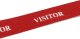 Organizer Durable Durable Textilband 20 Visitor Länge 440 mm rot 1