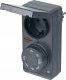 Brennenstuhl Timer mit Dämmerungssensor mechan. IP44 anthr. 1
