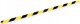 Durable DURABLE Eckschutzprofil C19  gelb/schwarz selbstklebend 1m 1