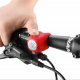 RockBros Dzwonek rowerowy elektroniczny w obudowie silikonowej - czerwony ROCKBROS 1