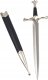 Stalowy sztylet rycerski - replika SW-116 2