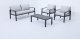 Ramiz Meble Ogrodowe Aluminiowe Sofa + Dwa Fotele + Stolik 1