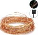 Masterled Kolorowy drucik solarna linka 100 led 10m łezki do oplatania roślin Kolorowy drucik solarna linka 100 led 10m łezki do oplatania roślin 1