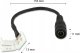 Masterled Złączka do taśmy LED 10mm zatrzaskowa z kablem 15cm DC 2,1/5,5mm Złączka do taśmy LED 10mm zatrzaskowa z kablem 15cm DC 2,1/5,5mm 1