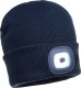 Portwest B028 - Czapka z dwoma lampkami LED - czarny 4