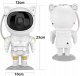 OEM LAMPKA / PROJEKTOR LED ASTRONAUTA WHITE / BIAŁY 14
