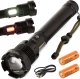 Bailong Latarka taktyczna led xhp160 cob mocna Latarka taktyczna bailong led xhp160 cob mocna 1