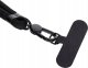 OEM Zawieszka SWING (8mm) do telefonu z regulacją długości / długość sznura 165cm (max 82,5cm w pętli) / na ramię lub szyję - czarny 3
