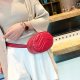 ZOLTA Torebka czerwona Saszetka na biodra Nerka 2