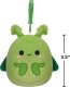 Jazwares SQUISHMALLOWS Brelok Maskotka TRENTON Clip On Pluszak 9cm S18 JAZWARES SQCP00209 1