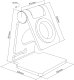 InLine InLine® Aluminium Holder for the Apple Watch 6