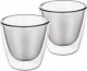 Orion Szklanki termiczne z podwójną ścianką do kawy espresso DOUBLE 90 ml 2 szt. 6