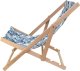 Enero LEŻAK DREWNIANY CLASSIC BLUE FLOWERS 2