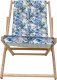 Enero LEŻAK DREWNIANY CLASSIC BLUE FLOWERS 3