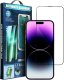OEM 5D Full Glue Tempered Glass - do iPhone Xs Max / 11 Pro Max czarny + aplikator 1