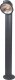 Lampa podłogowa BestService Lumax Vesta LOB203 lampa stojąca ogrodowa IP54 zewnętrzna nowoczesna słupek tuba rurka miska 1x6W LED 4000K grafit 3