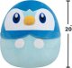 Pokemon POKEMON Squishmallows Piplup Seria 3, pluszak, 50 cm 1