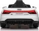 Audi Audi RS E-Tron GT na akumulator Biały + Pilot + Napęd 4x4 + Radio MP3 + LED + EVA 1